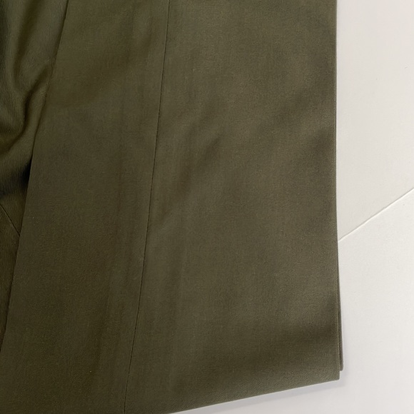 Flat Front Skinny Wool Pants - Picture 2 of 2